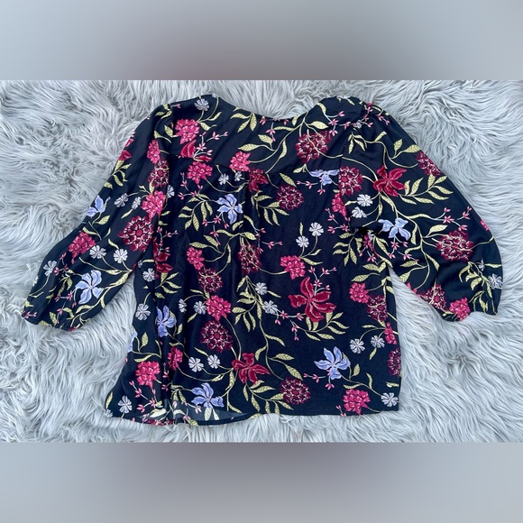 Anthropologie DOLAN Cherie Silky Babydoll Top Shirt Large - Picture 8 of 8